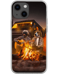 'The Campers' Personalized 2 Pet Phone Case