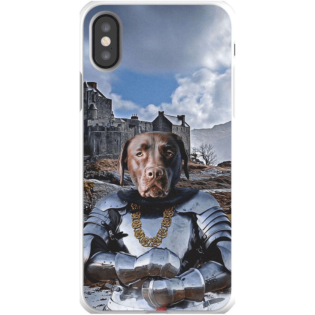 &#39;The Knight&#39; Personalized Phone Case