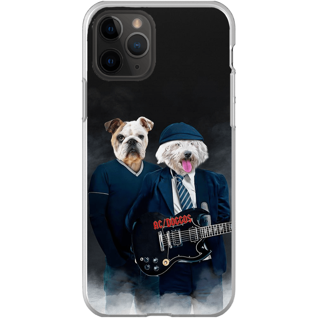 &#39;AC/Doggos&#39; Personalized 2 Pet Phone Case