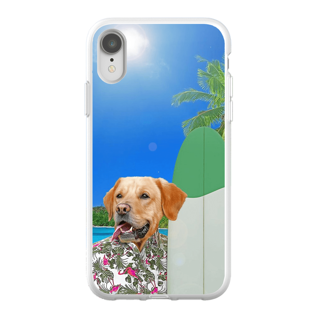 &#39;The Surfer&#39; Personalized Phone Case