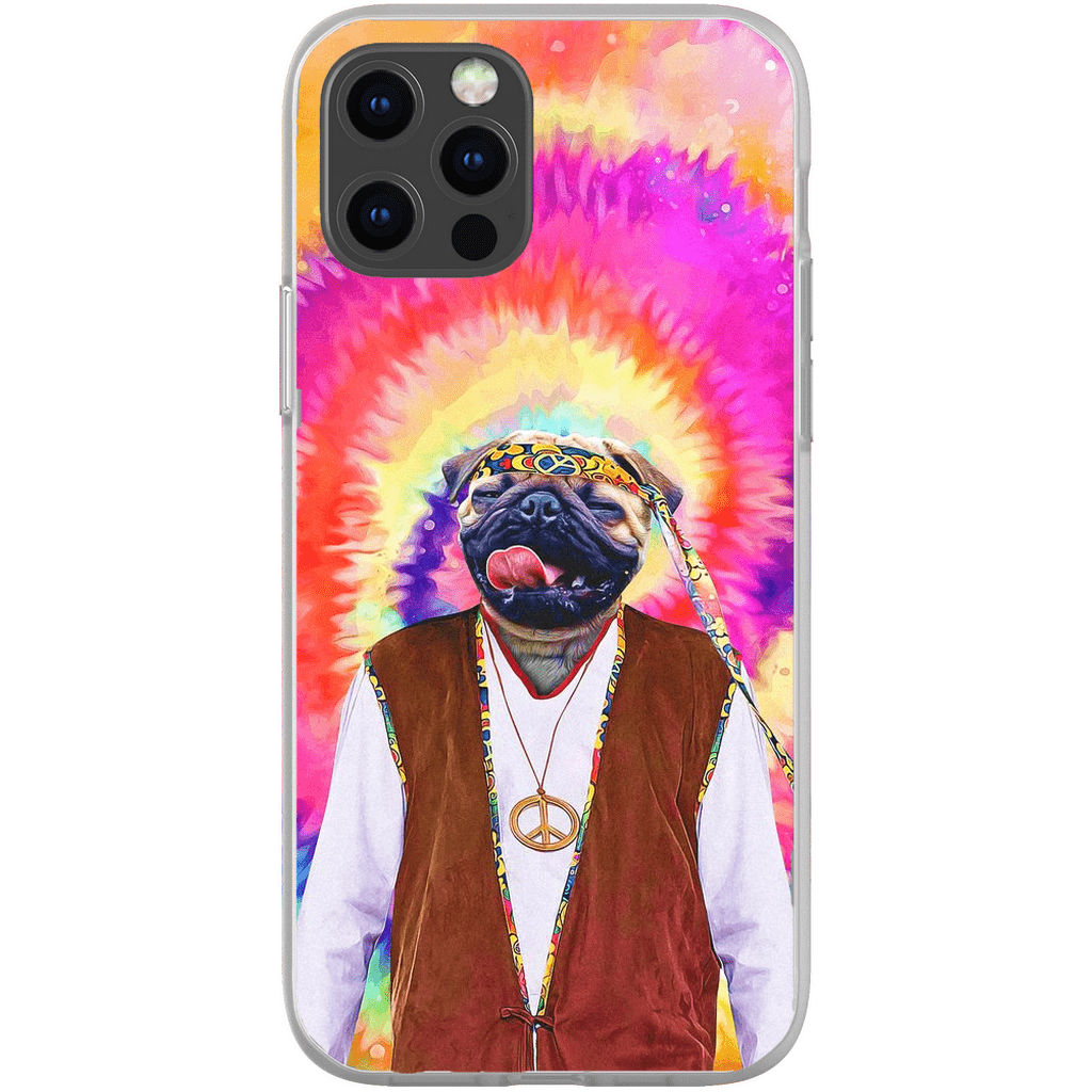 &#39;The Hippie (Male)&#39; Personalized Phone Case