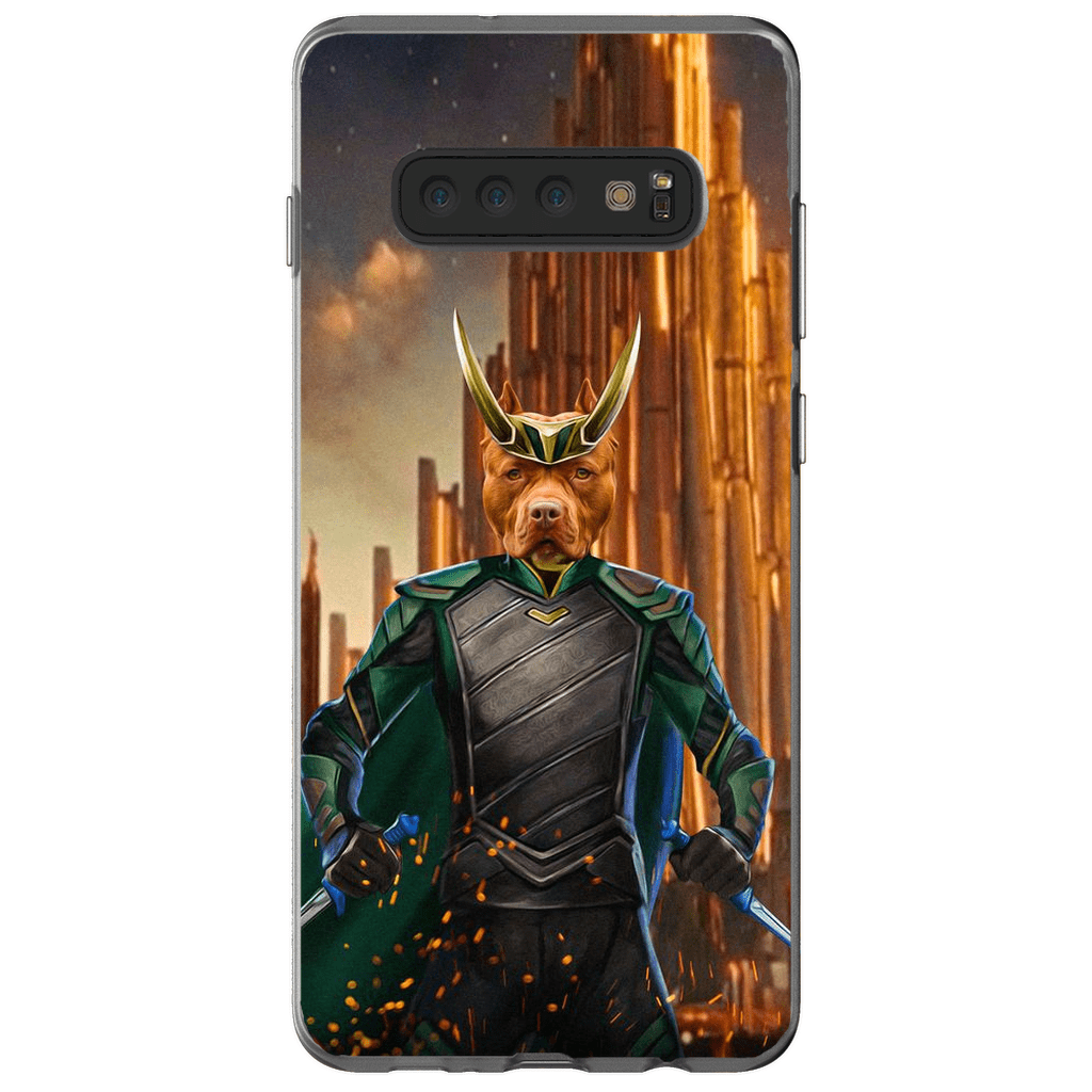 &#39;Loki Doggo&#39; Personalized Phone Case