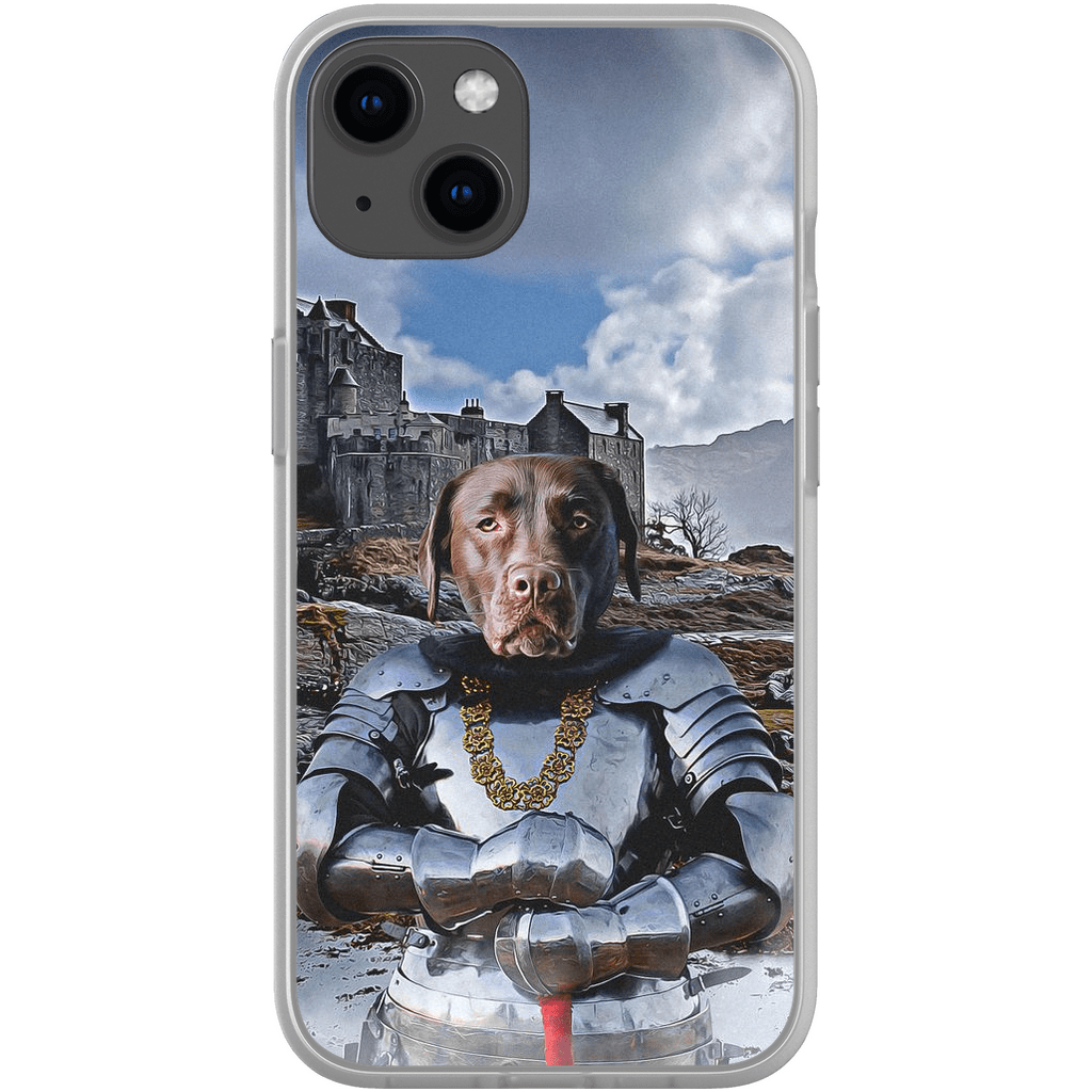 &#39;The Knight&#39; Personalized Phone Case