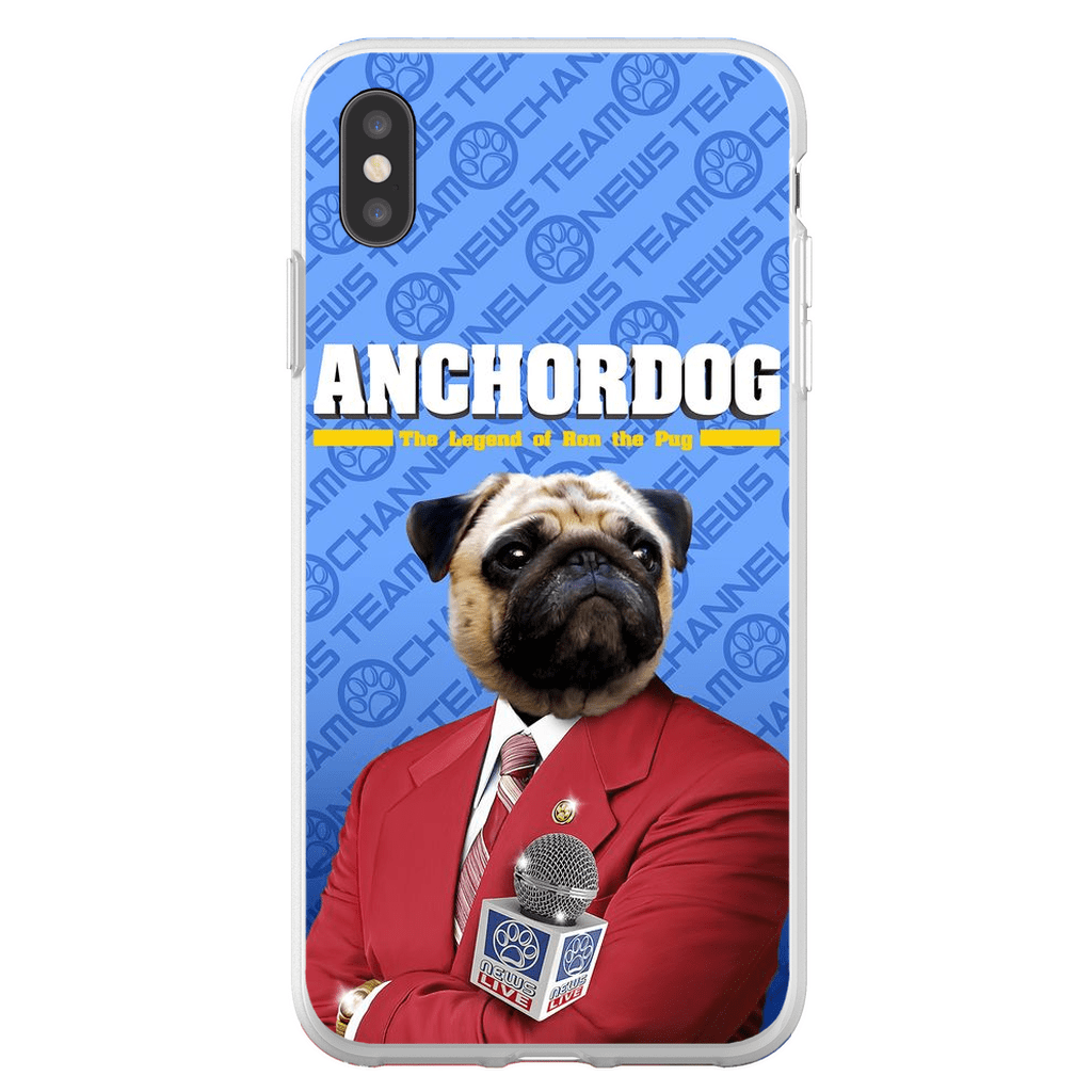 &#39;Anchordog&#39; Personalized Phone Case