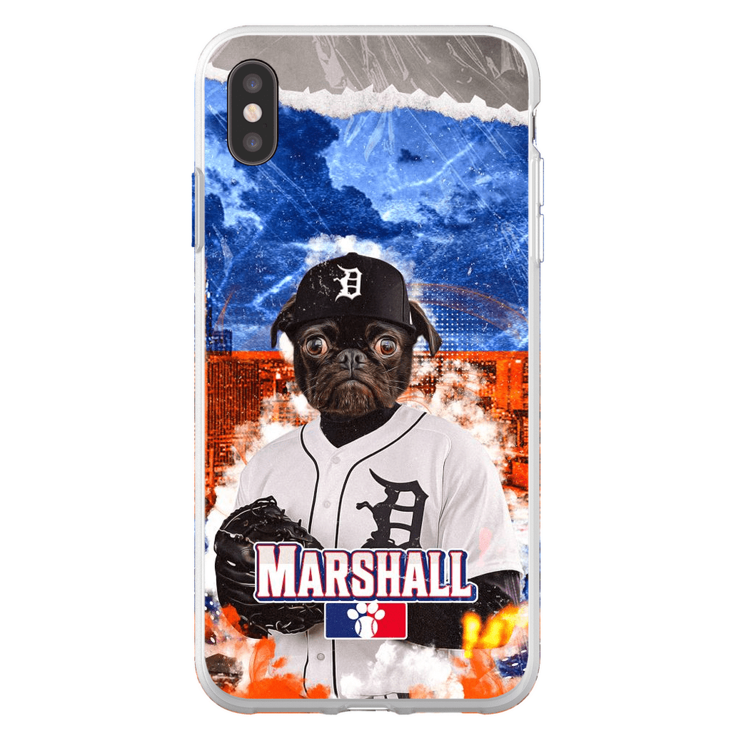 &#39;Detroit Tiger Doggos&#39; Personalized Phone Case