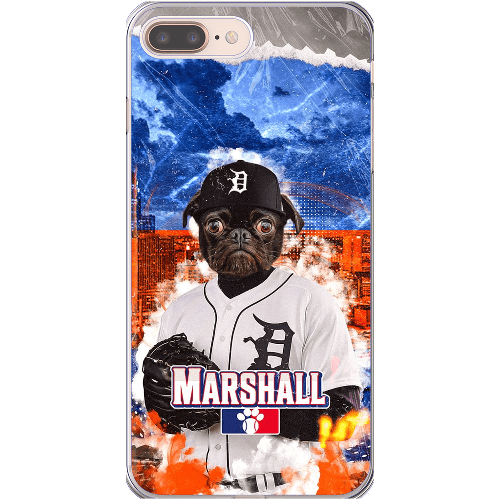 &#39;Detroit Tiger Doggos&#39; Personalized Phone Case