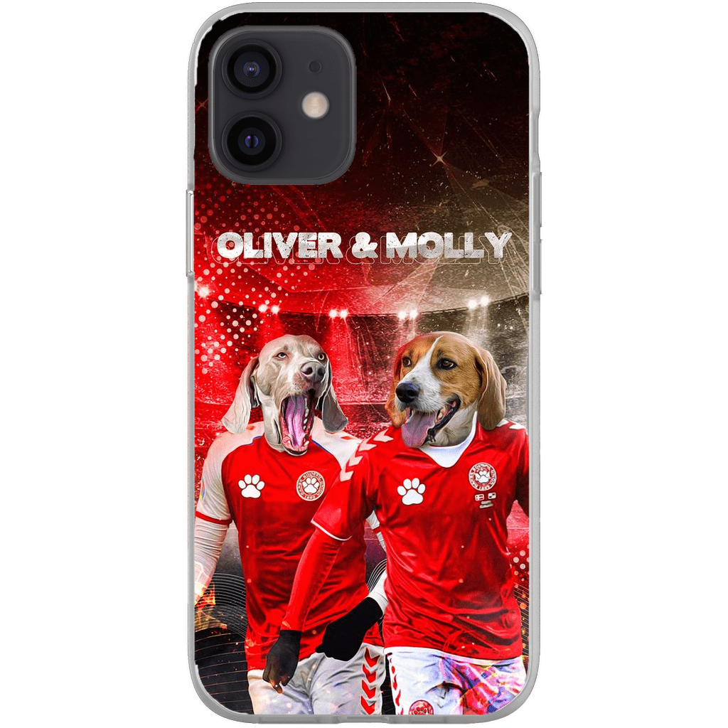 &#39;Denmark Doggos&#39; Personalized 2 Pet Phone Case