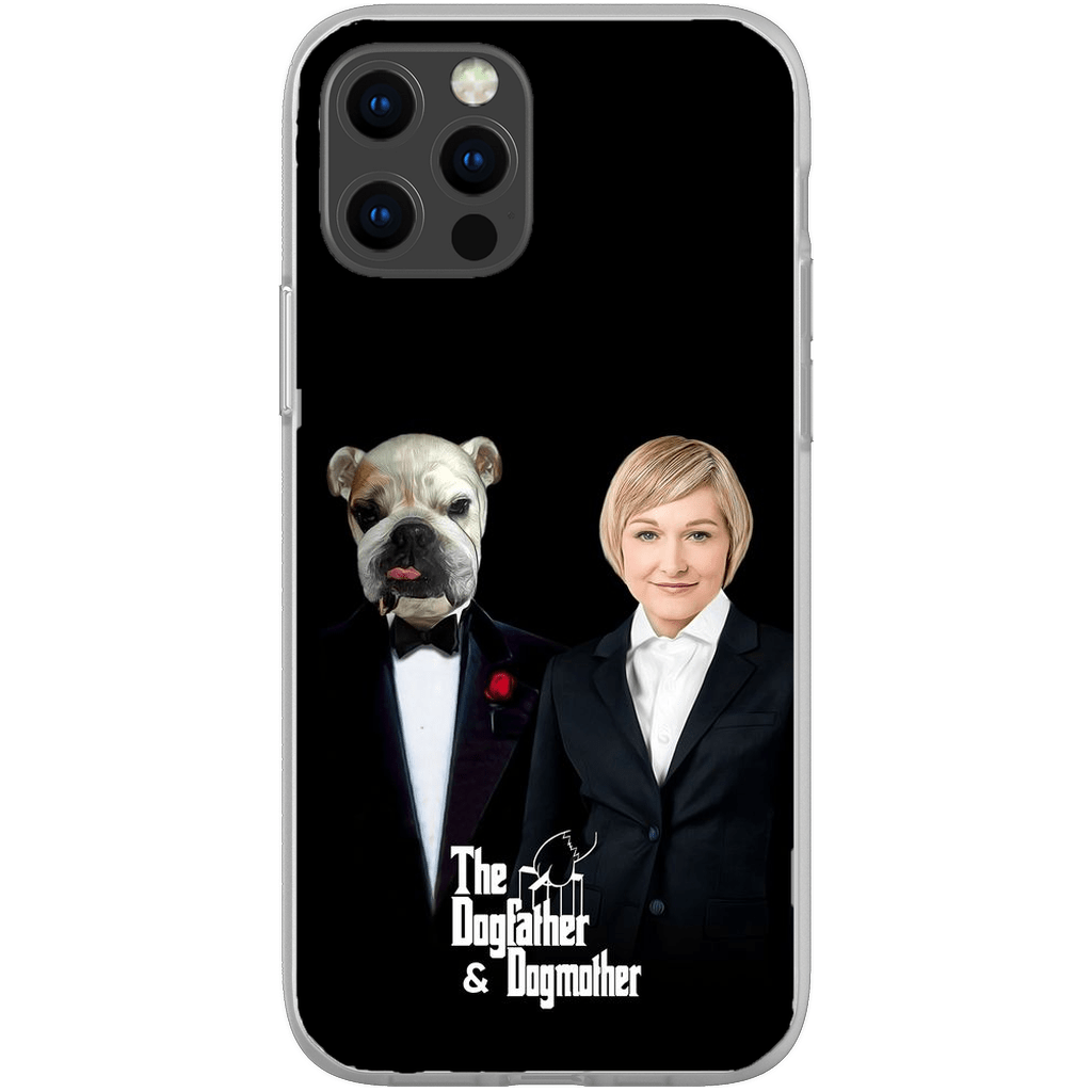 &#39;The Dogfather &amp; Dogmother&#39; Personalized Pet/Human Phone Case