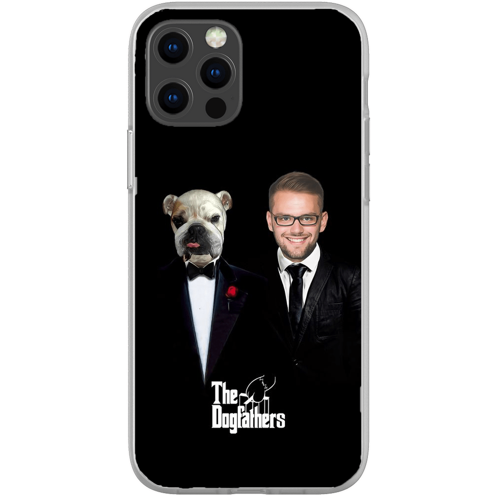 Funda personalizada para teléfono humano o mascota &#39;The Dogfathers&#39;