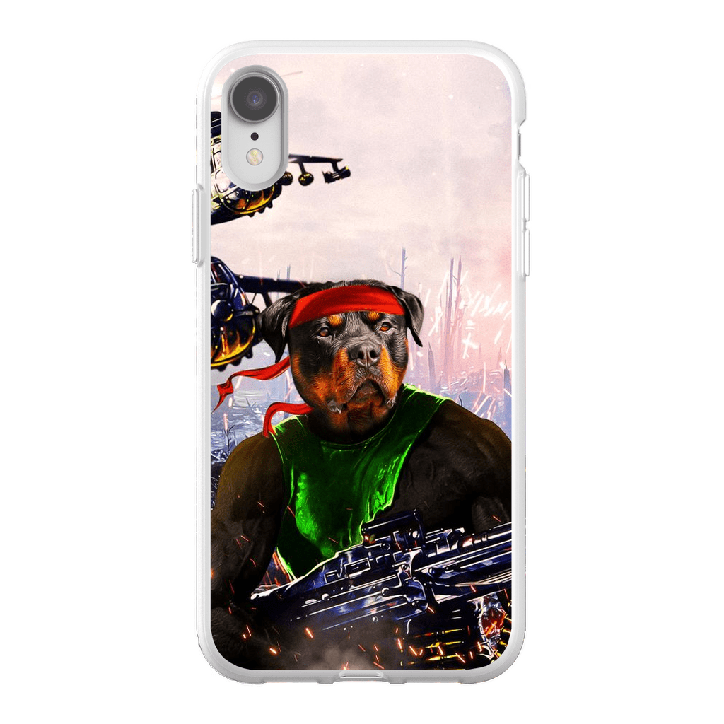 &#39;Rambo Doggo&#39; Personalized Phone Case