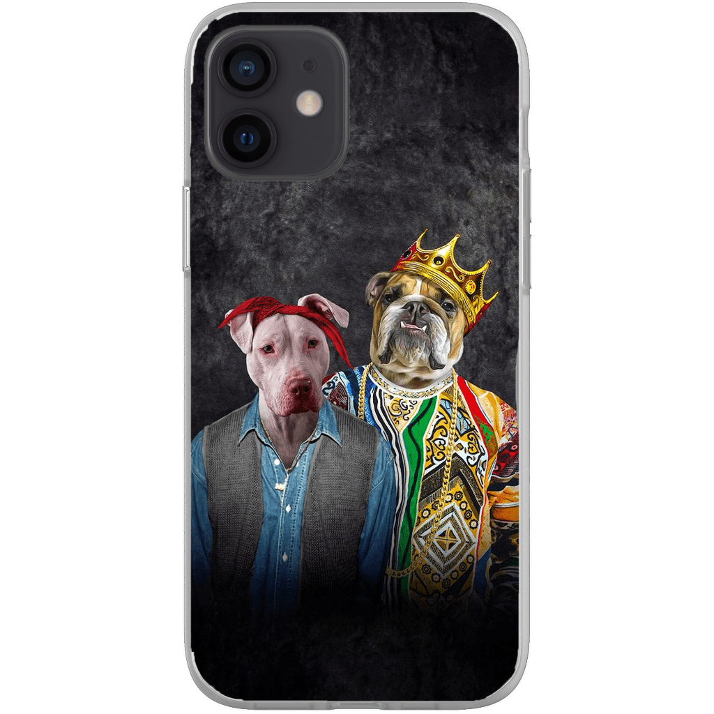 &#39;2Paw And Notorious D.O.G.&#39; Personalized 2 Pet Phone Case