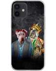 '2Paw And Notorious D.O.G.' Personalized 2 Pet Phone Case