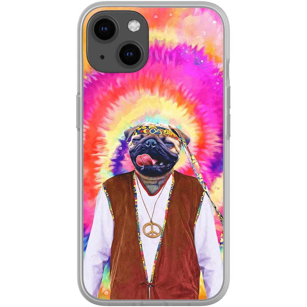 &#39;The Hippie (Male)&#39; Personalized Phone Case