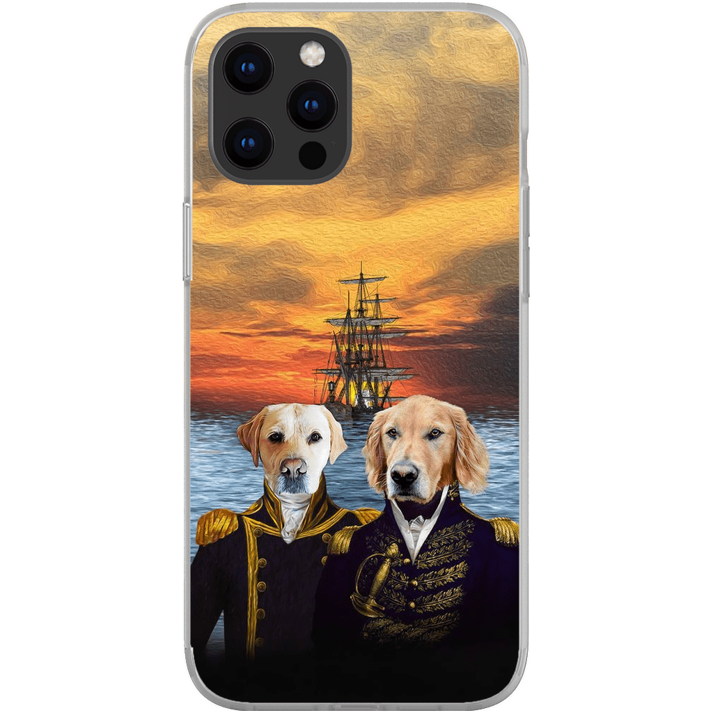 &#39;The Explorers&#39; Personalized 2 Pet Phone Case