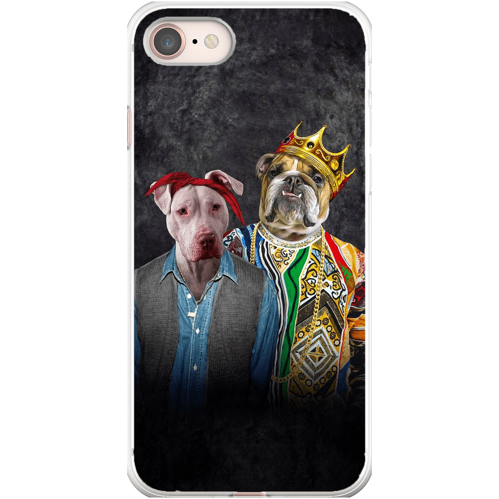 &#39;2Paw And Notorious D.O.G.&#39; Personalized 2 Pet Phone Case