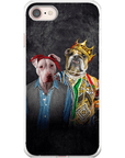 '2Paw And Notorious D.O.G.' Personalized 2 Pet Phone Case