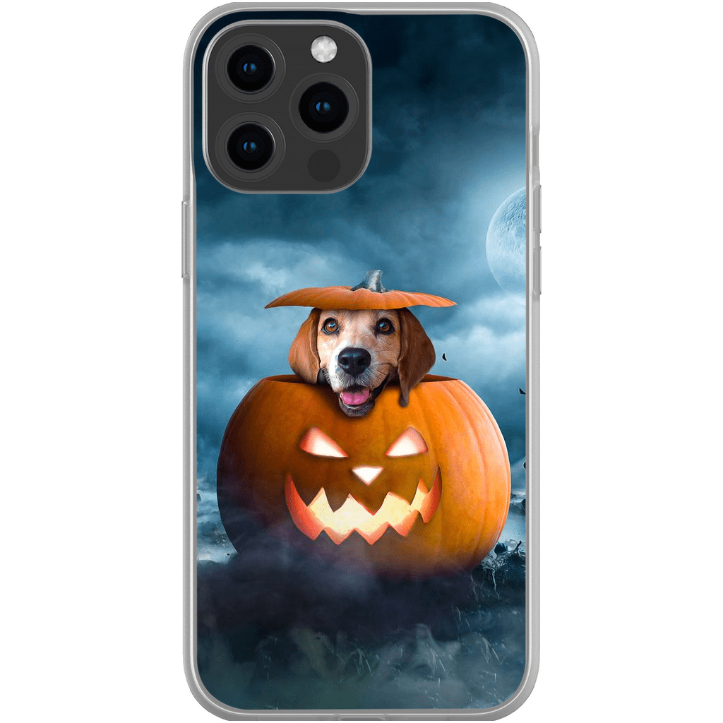 &#39;The Pawmpkin&#39; Personalized Phone Case