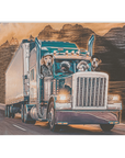 'The Truckers' Personalized 4 Pet Blanket