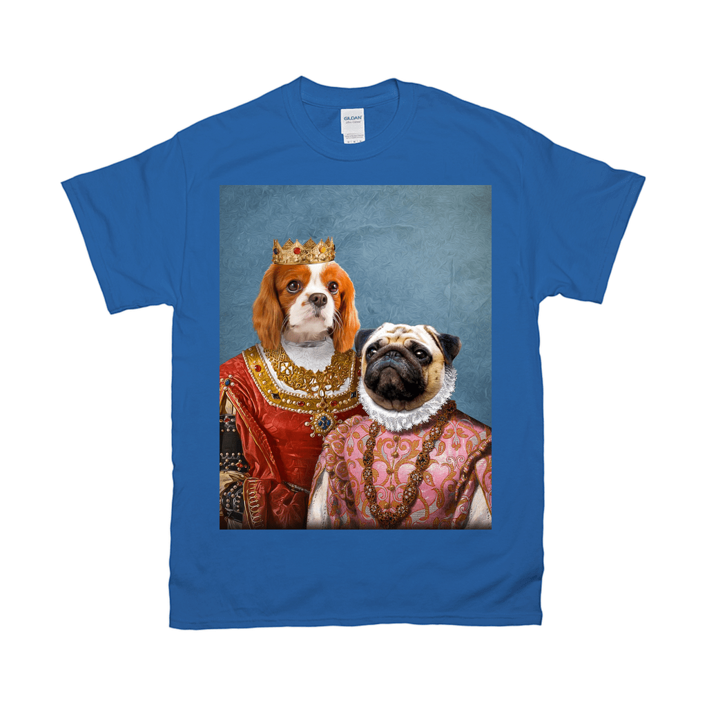 Camiseta personalizada con 2 mascotas &#39;Reina y Archiduquesa&#39; 