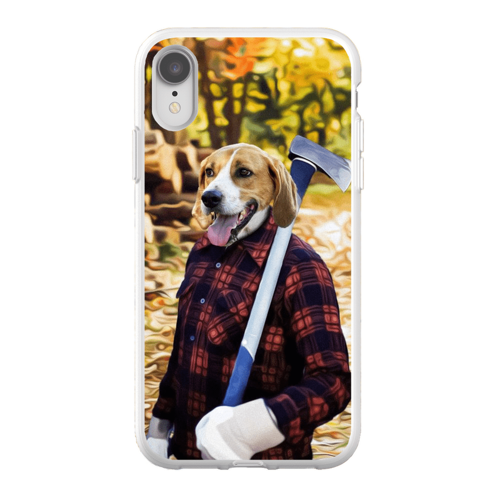 &#39;The Lumberjack&#39; Personalized Phone Case