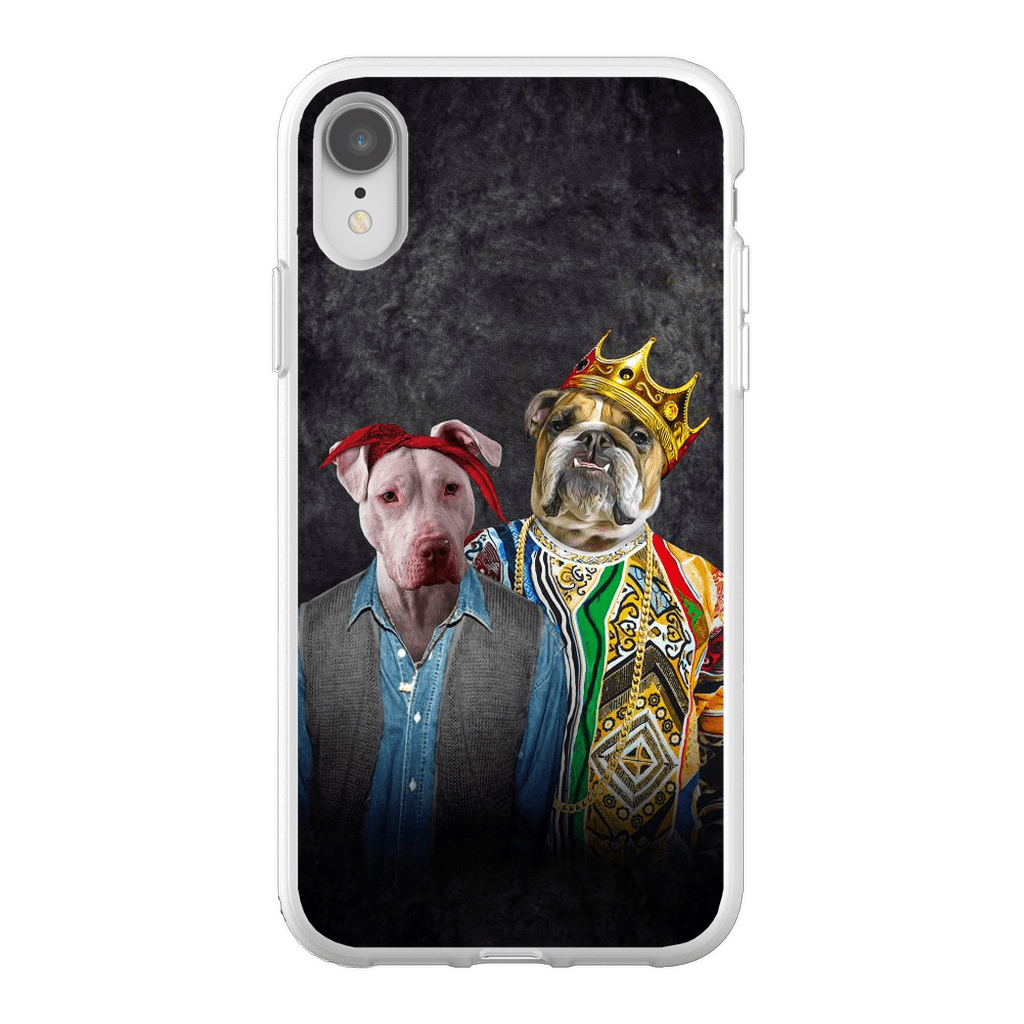 &#39;2Paw And Notorious D.O.G.&#39; Personalized 2 Pet Phone Case