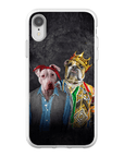 Funda personalizada para teléfono con 2 mascotas '2Paw And Notorious DOG'