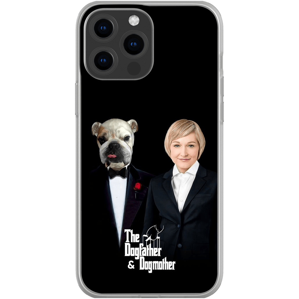 &#39;The Dogfather &amp; Dogmother&#39; Personalized Pet/Human Phone Case