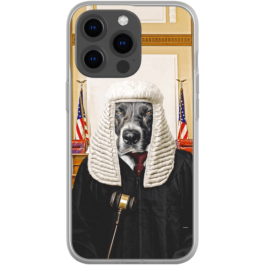 &#39;The Judge&#39; Personalized Phone Case