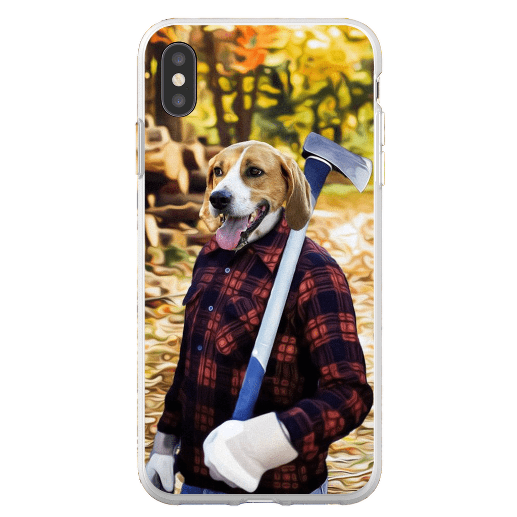 &#39;The Lumberjack&#39; Personalized Phone Case