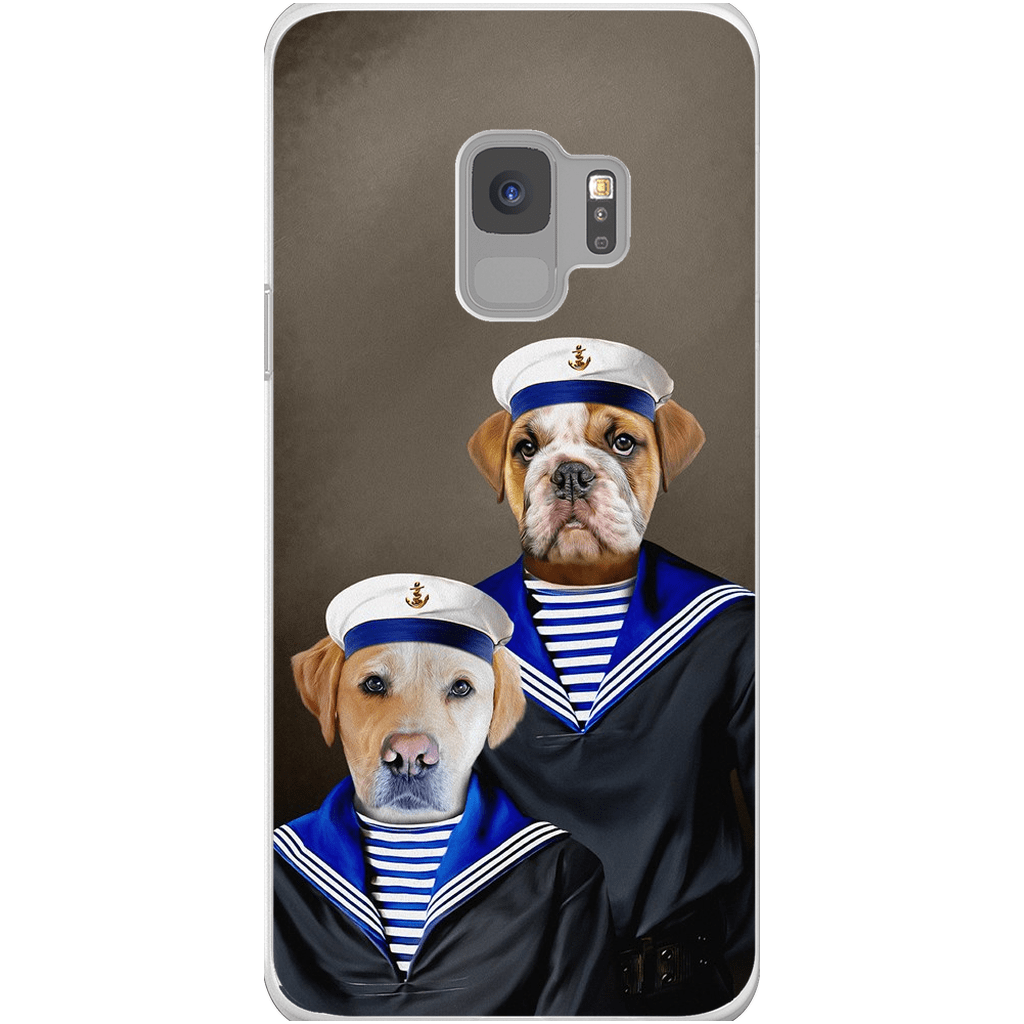 &#39;The Sailors&#39; Personalized 2 Pet Phone Case