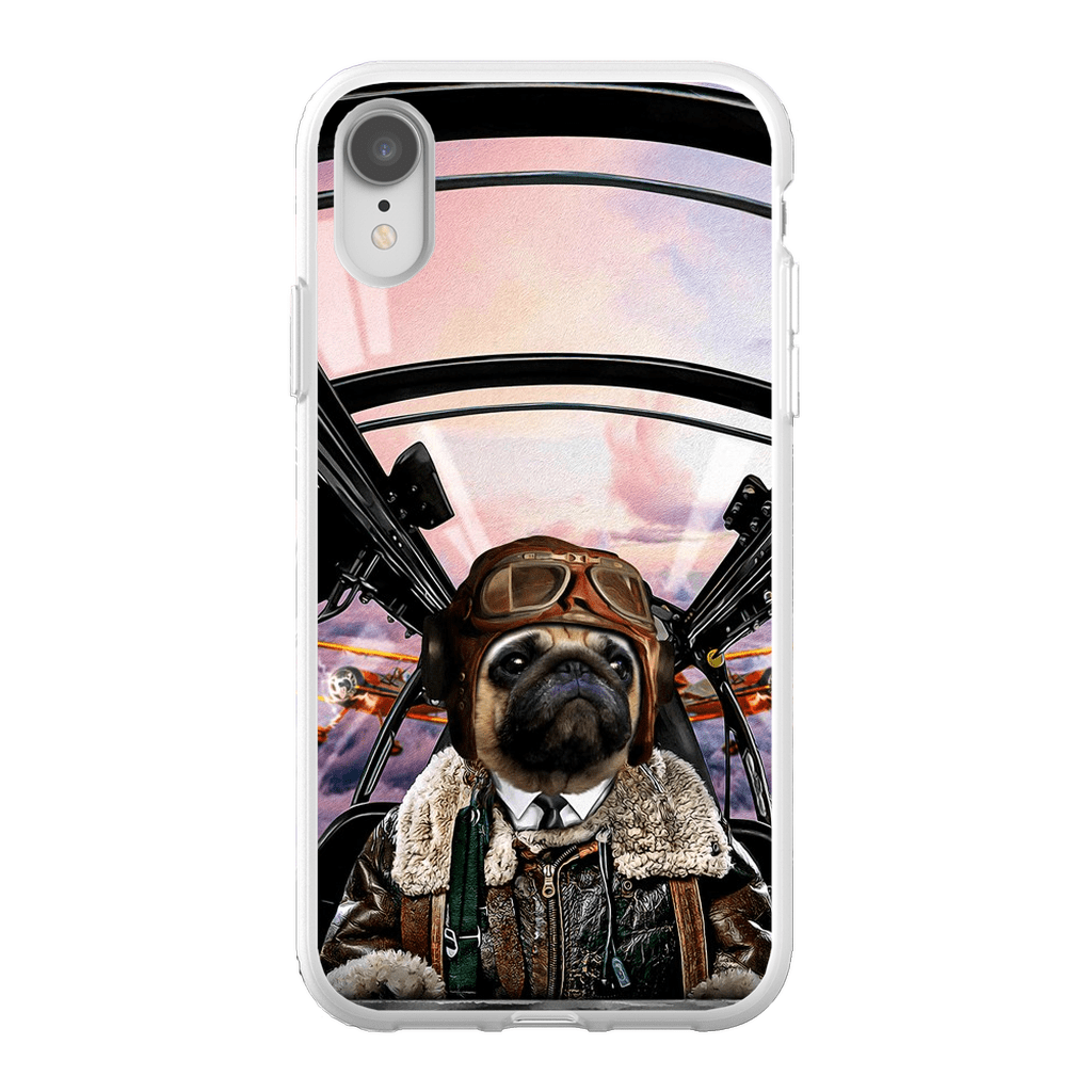 &#39;The Pilot&#39; Personalized Phone Case