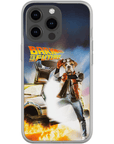 'Bark to the Future' Personalized Phone Case