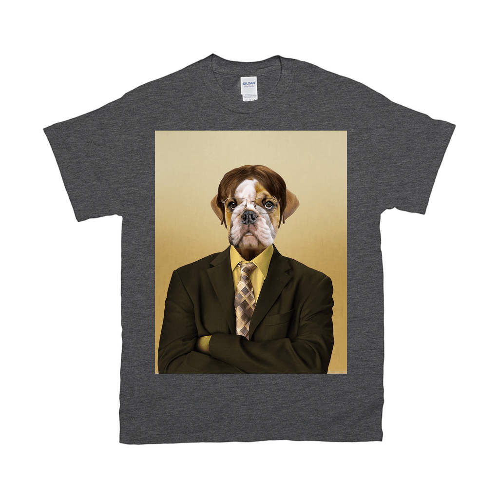 Camiseta personalizada para mascotas &#39;Dwight Woofer&#39; 