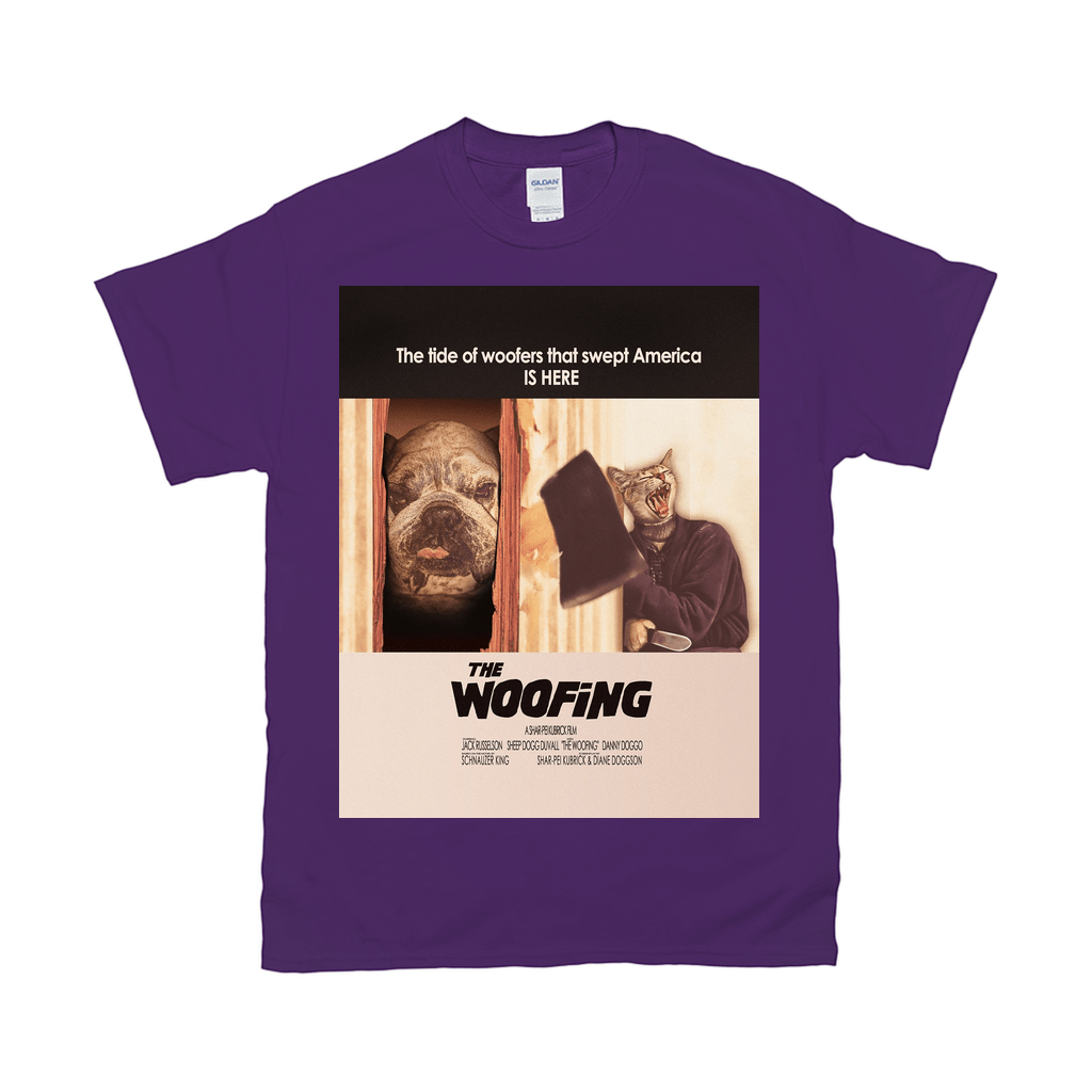 Camiseta personalizada para 2 mascotas &#39;The Woofing&#39; 