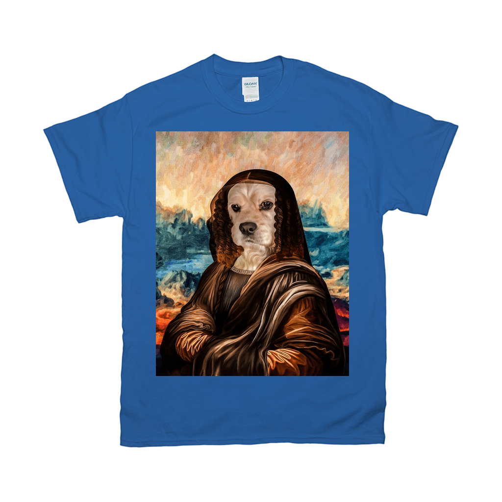 Camiseta personalizada para mascotas &#39;Dogga Lisa&#39; 