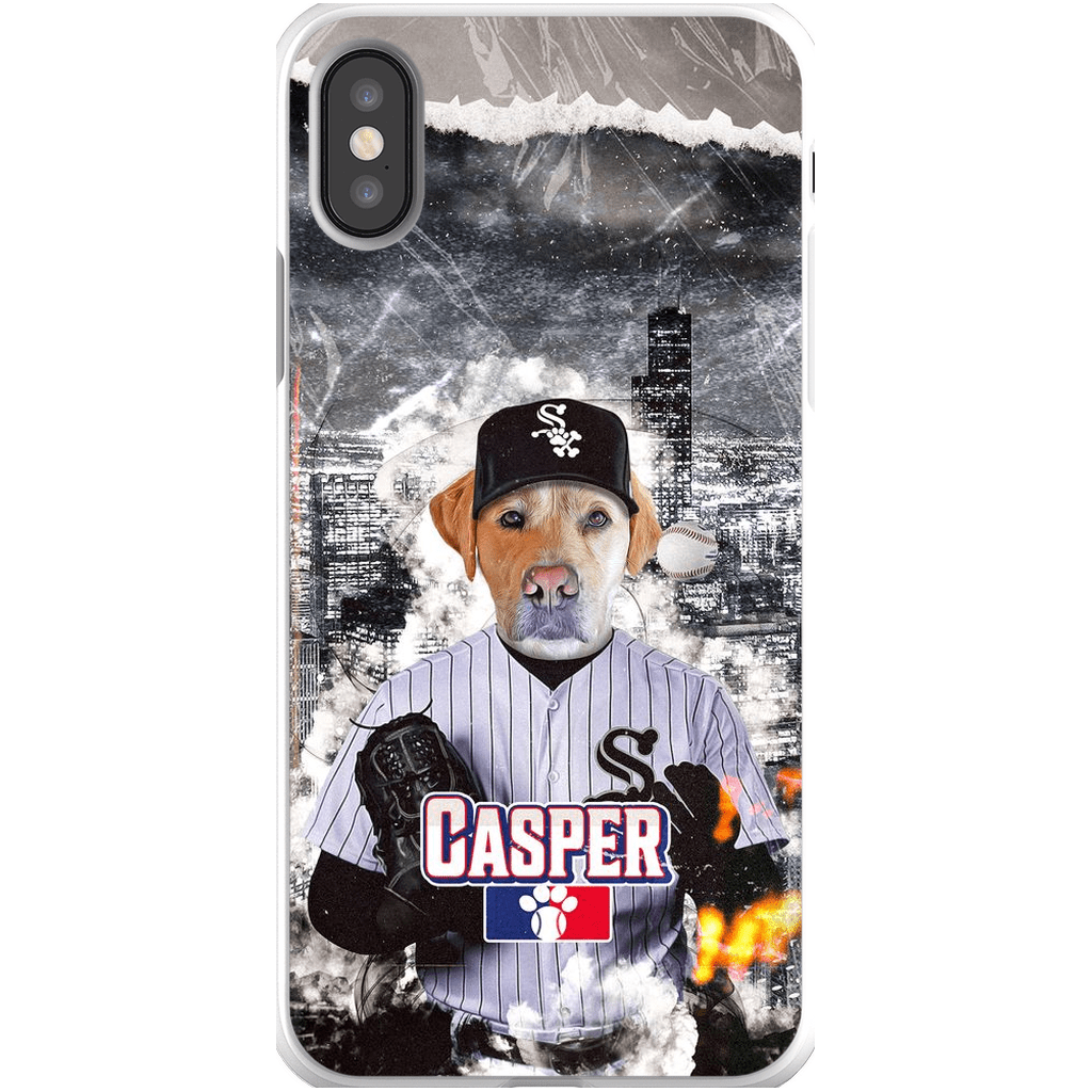 &#39;Chicago White Paws&#39; Personalized Phone Case