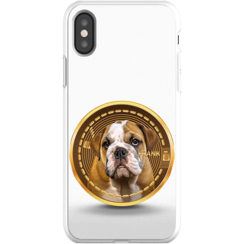 Funda para teléfono personalizada &#39;Crypto personalizado (tu perro)&#39;