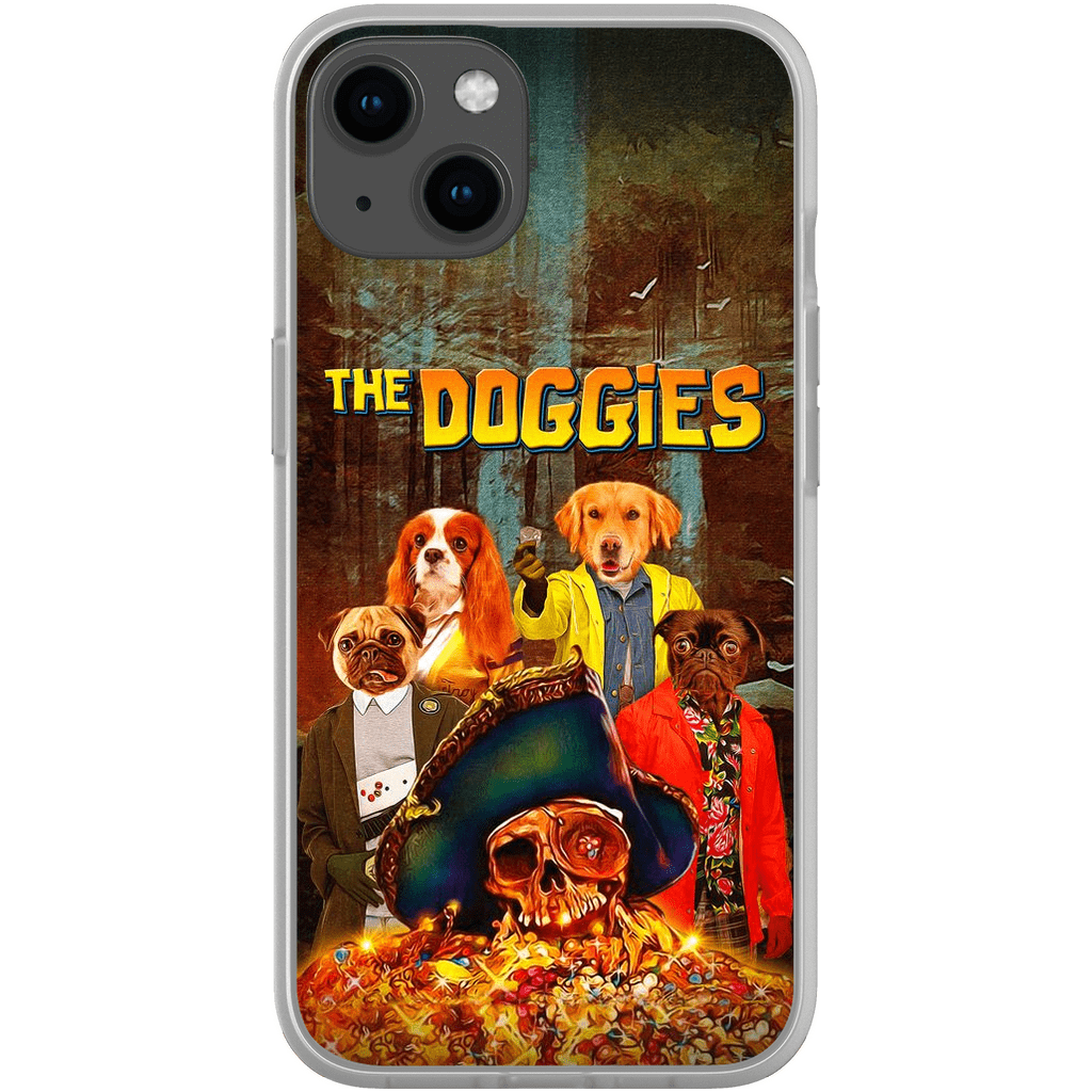 &#39;The Doggies&#39; Personalized Phone Case