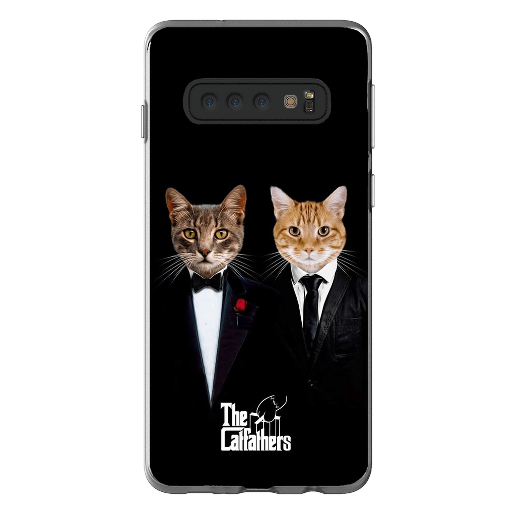 &#39;The Catfathers&#39; Personalized 2 Pet Phone Case