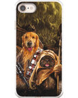 'Chewdogga & Dogg-E-Wok' Personalized 2 Pet Phone Case