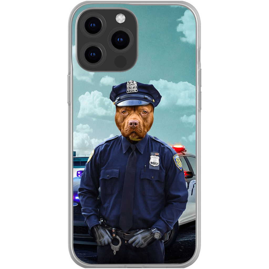 &#39;The Police Officer&#39; Personalized Phone Case