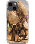 'Yodogg & Jedi-Doggo' Personalized 2 Pet Phone Case