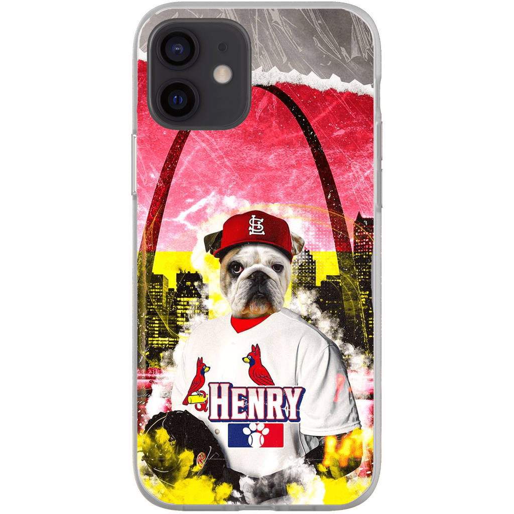 &#39;St. Louis Cardipaws&#39; Personalized Phone Case