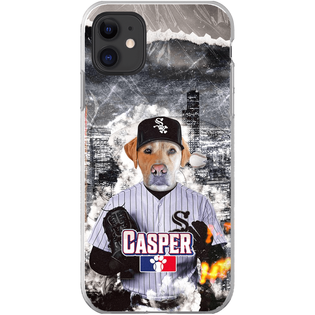 &#39;Chicago White Paws&#39; Personalized Phone Case