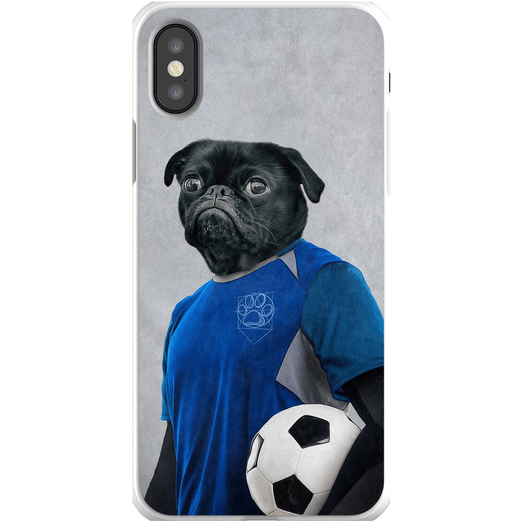 &#39;The Soccer Player&#39; Personalized Phone Case