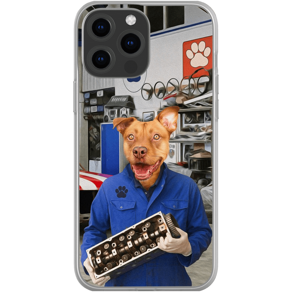 &#39;The Mechanic&#39; Personalized Phone Case