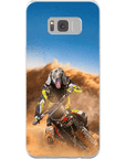 'The Motocross Rider' Personalized Phone Case