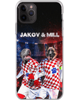 'Croatia Doggos' Personalized 2 Pet Phone Case