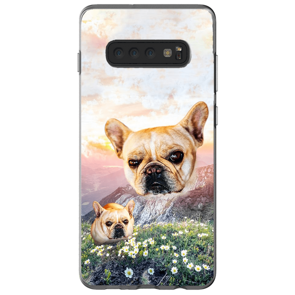 Funda para teléfono personalizada &#39;Majestic Mountain Valley&#39;