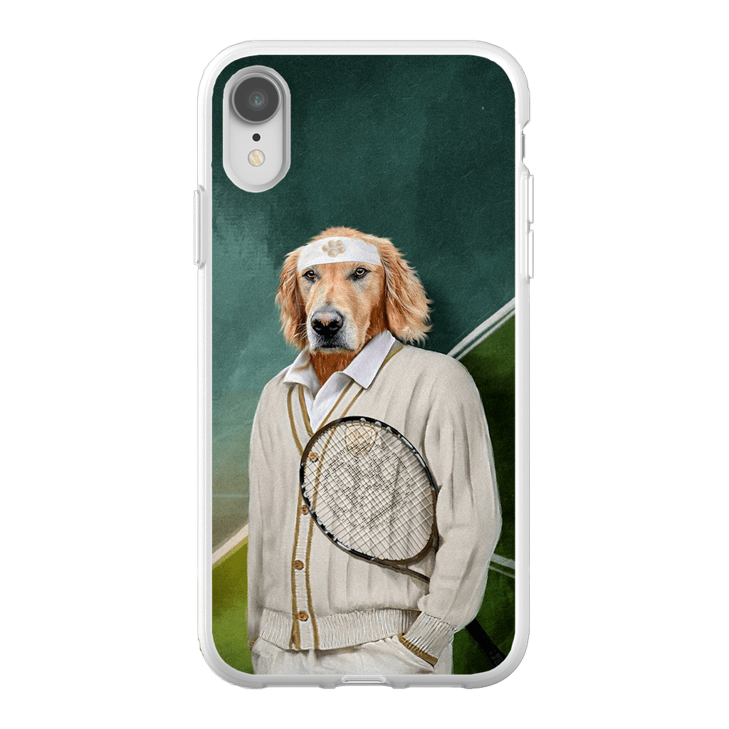 Funda para móvil personalizada &#39;Jugador de tenis&#39;